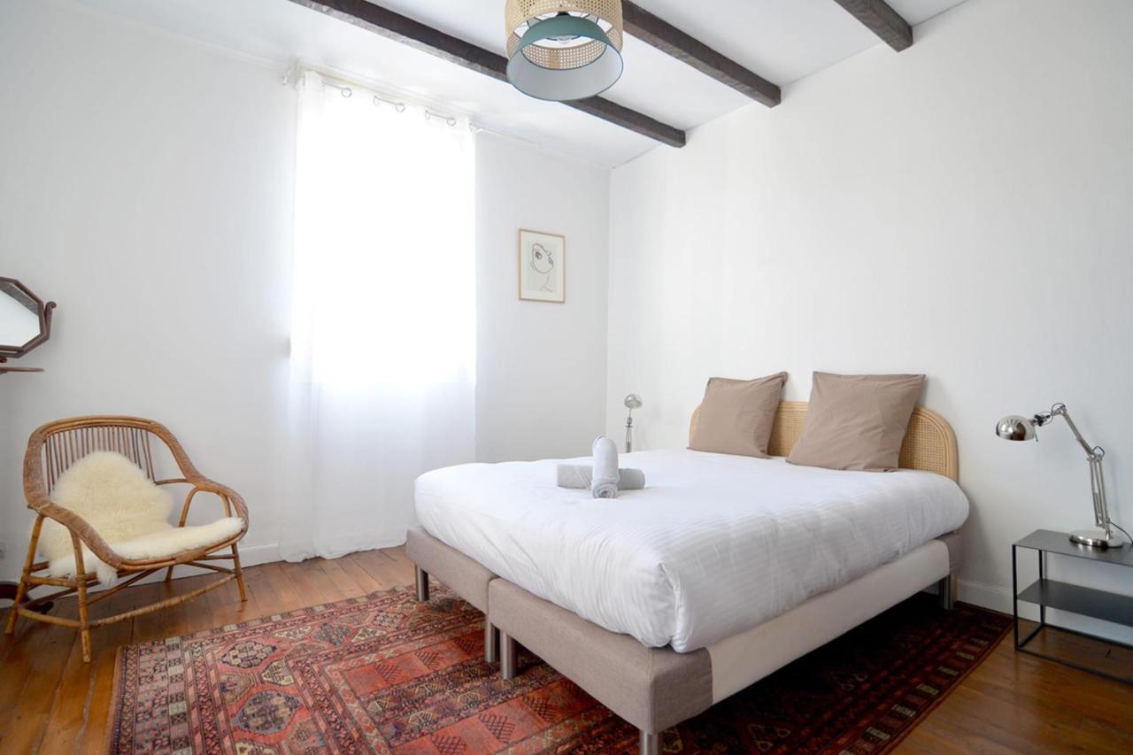 Gambetta Stylish 2 Bedrooms Apartment - Between Beach & Fresh Market Biarritz Exterior foto